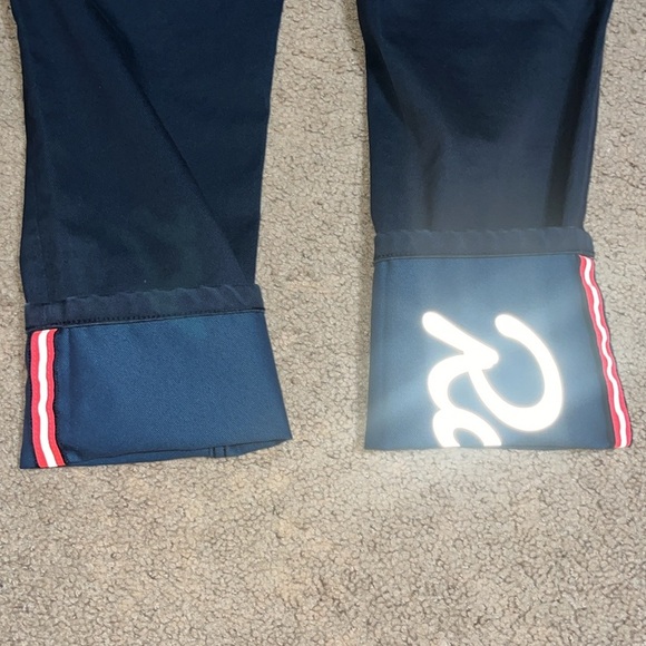 Rapha City Denim Stretch Trousers Cycling Reflective Logo Blue 32 X 30 - Picture 8 of 11